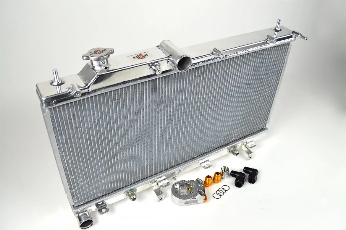 CSF 2008-2015 WRX STi Full-Size Radiator w Built In Oil Cooler CSF 2008-2015 WRX STi Full-Size Radiator w Built In Oil Cooler