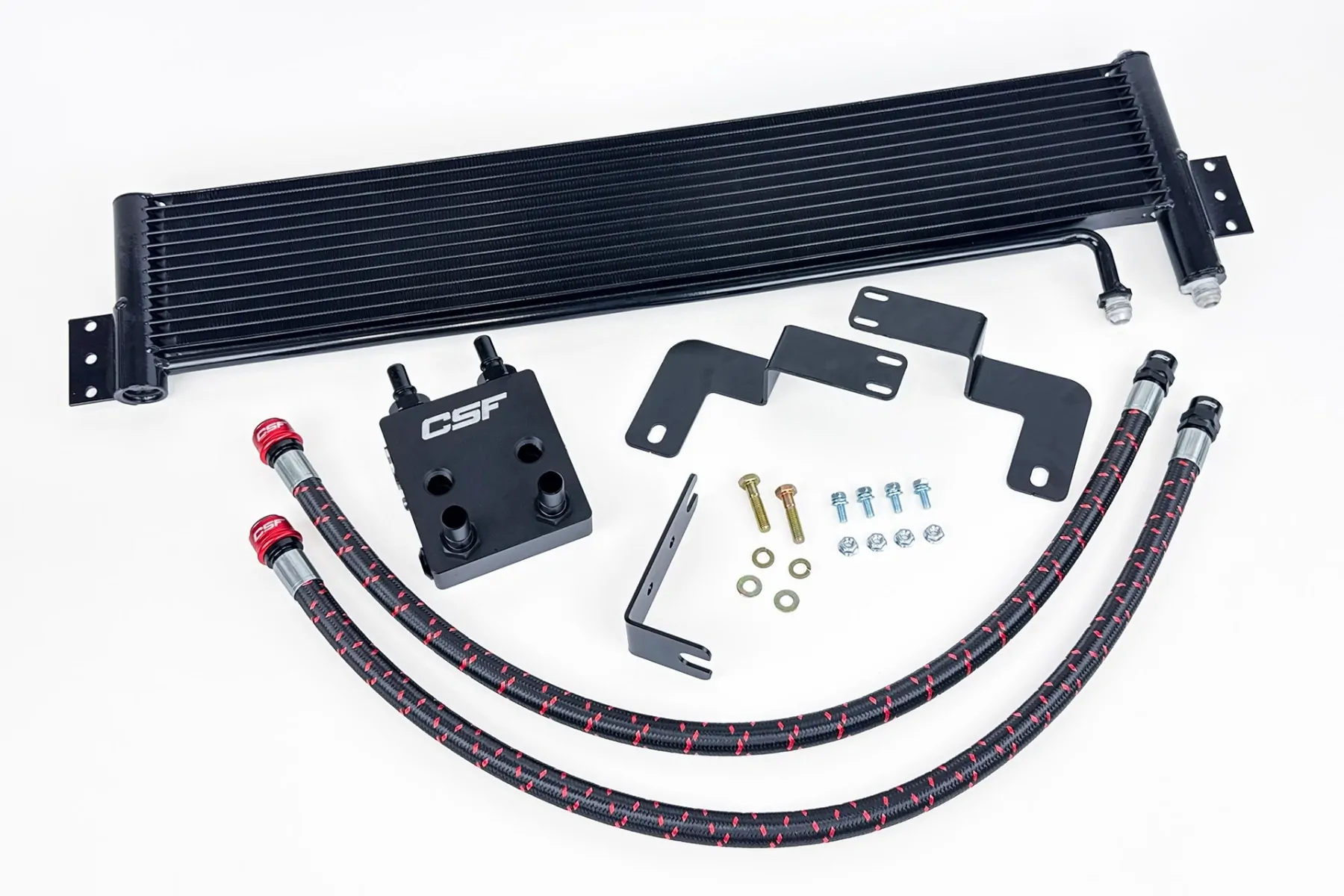 CSF 2021+ Ford Bronco 2.7L External Transmission Oil Cooler Kit