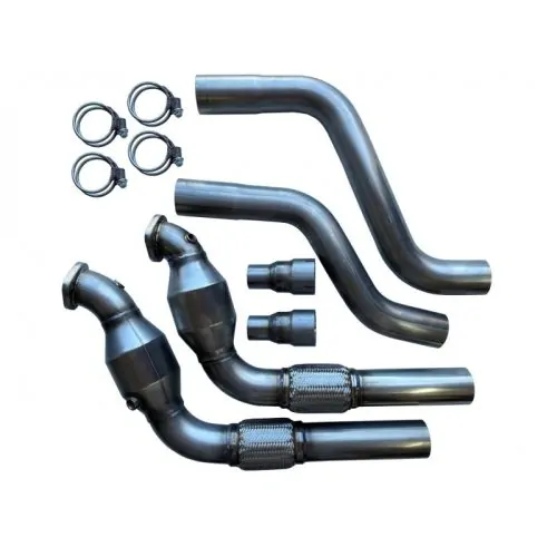 SPD Performance 2020-2024 Ford Explorer 3.0L EcoBoost ST / Platinum & Lincoln Aviator 304SS Catted Downpipes