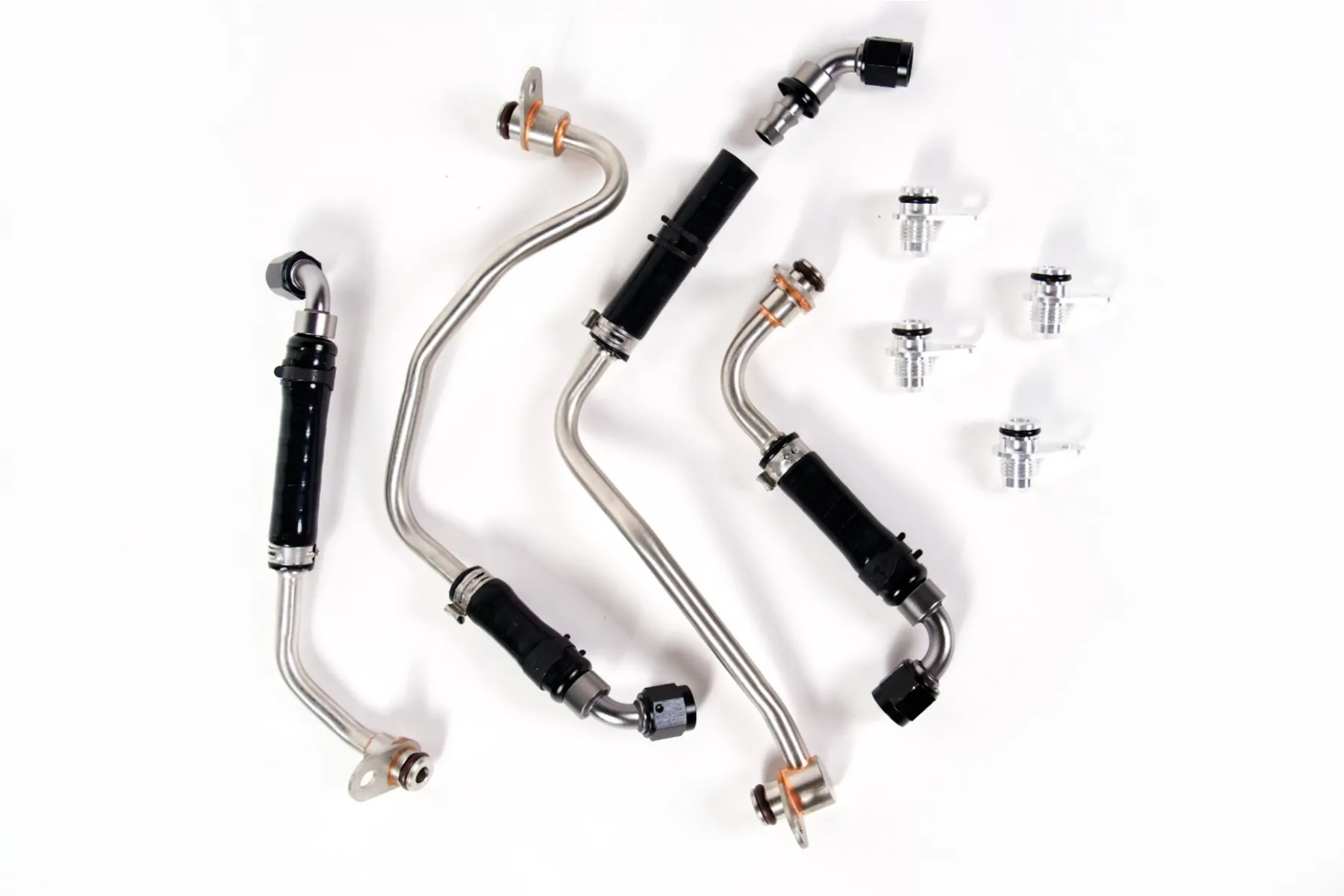 Full-Race 2017-2020 Ford F-150 & Raptor 3.5L EcoBoost Turbocharger Coolant Line Upgrade Kit